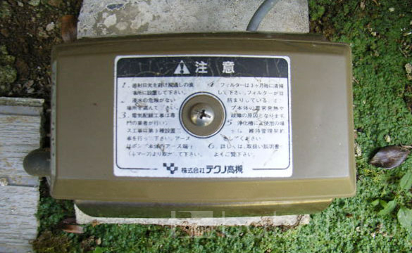 浄化槽ブロワー アムズ(高槻)T-30A～60A 詳細図