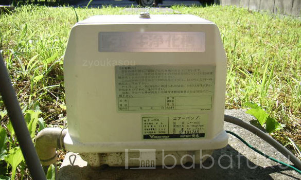 浄化槽ブロワー ダイキLP-30C～60C 詳細図