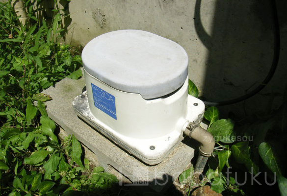 浄化槽ブロワー フジクリーンMAC-30A～60A 詳細図
