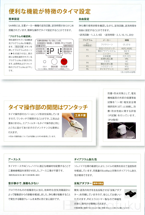フジクリーン UniMB100