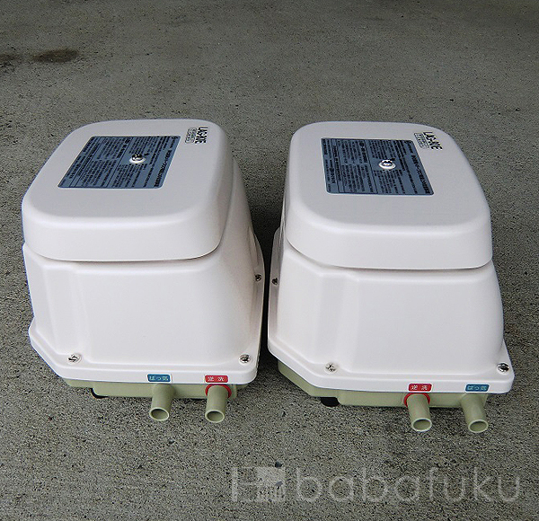 エアーポンプ 日東工器(クボタ) LAG-80E(右)