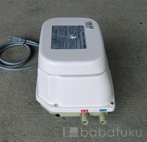 エアーポンプ 日東工器(クボタ) LAG-80E(右)