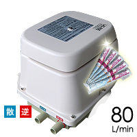 日東工器(クボタ)LAG-80E(左)