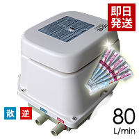 日東工器(クボタ)LAG-80E(左)/塩素剤付き